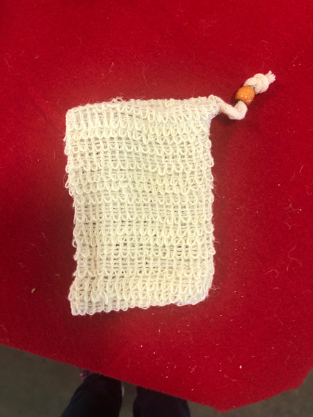 Natural Ramie Exfoliating Soap Bag