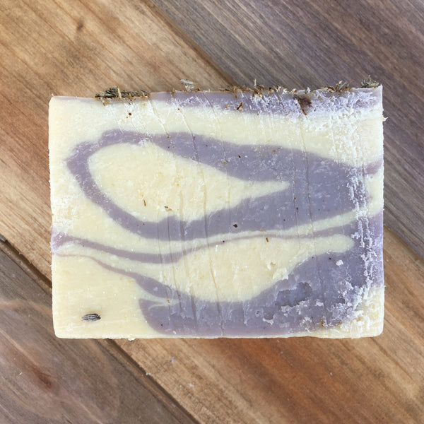 Lavender Goat Milk Soap - Exfoliant Free - Pheasant Creek Farms