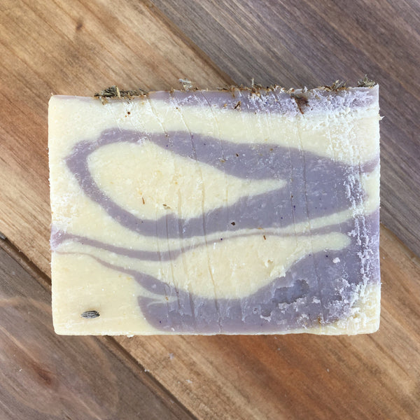 Lavender Goat Milk Soap - Exfoliant Free - Pheasant Creek Farms
